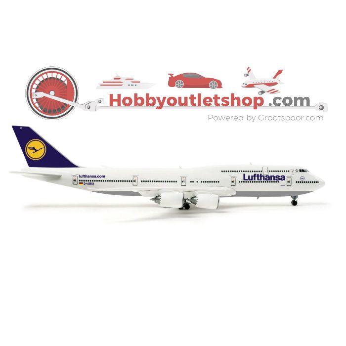 Schaal 1:200 Herpa 553759 Lufthansa Boeing 747-8 D-ABYA Intercontinental #5171
