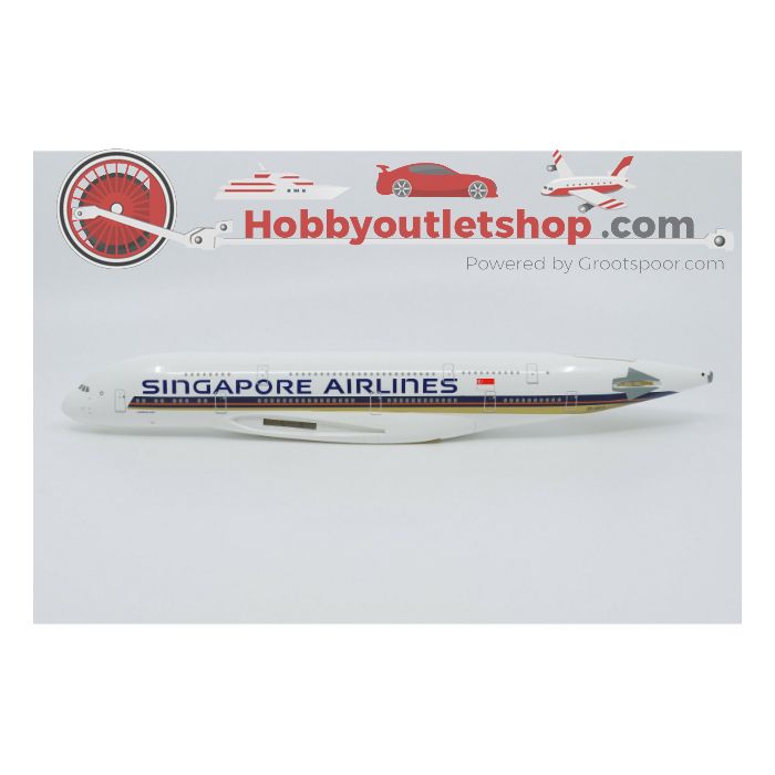 Schaal 1:200 Hogan Airbus A380-800 Plastic Snap Fit Model ''First To Fly A380'' Art. Nr. 3015 #80
