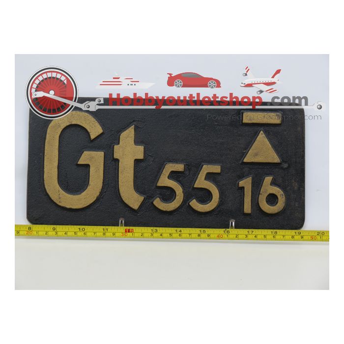 EisenbahnSchild GT 55 16