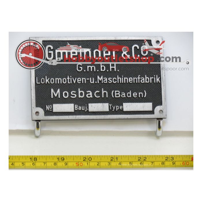 EisenbahnSchild Gmeinder & Co G.m.b.H. Mosbach
