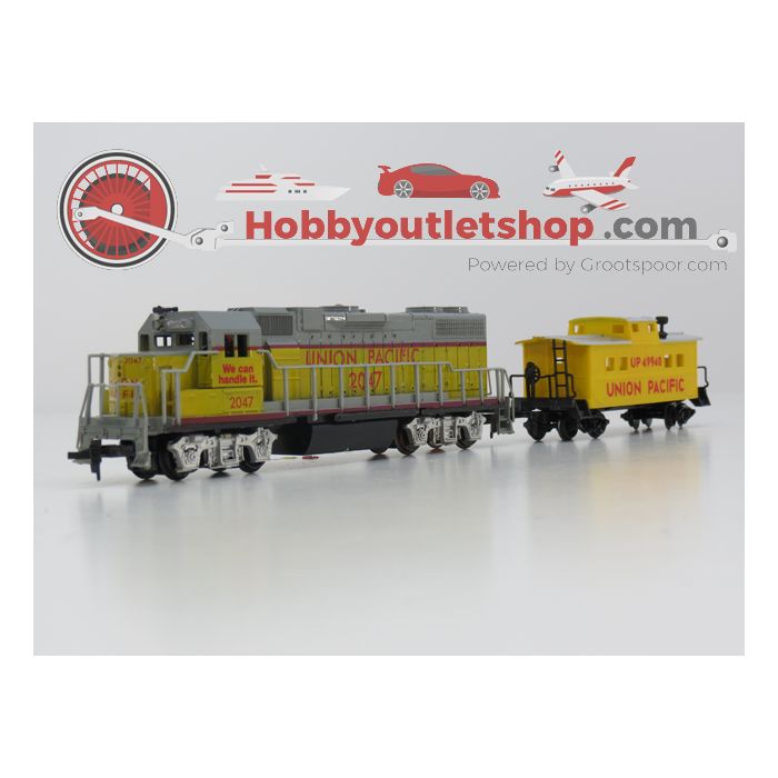 Schaal H0 Life-Like 2047 Union Pacific Powered Diesel locomotief & Caboose #432