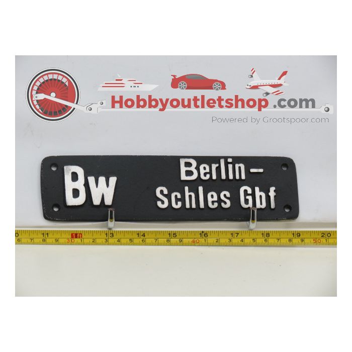Lokschild Bw Berlin-Schles Gbf