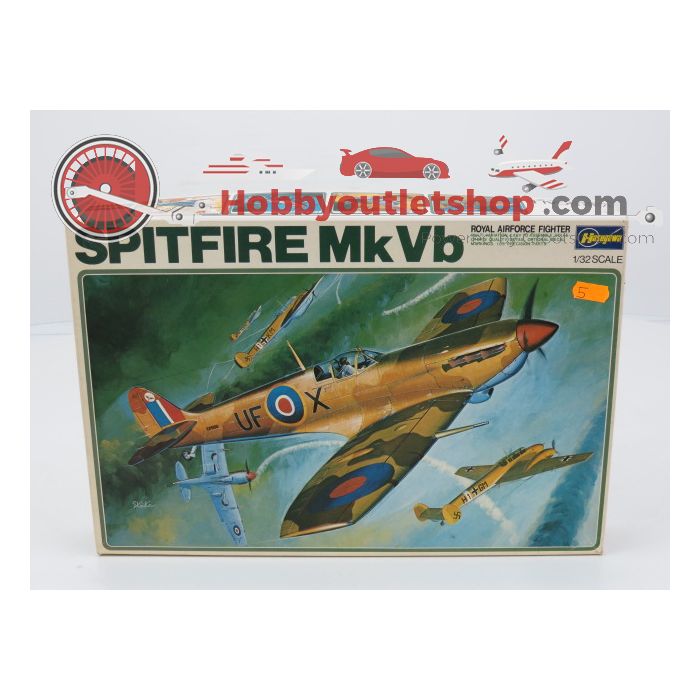 Schaal 1:32 HASEGAWA Set of 3 Spitfire MkVb - Skyhawker Trainer - F-18 Hornet Art. Nrs. JS-127 / S024 / JS:150 #131