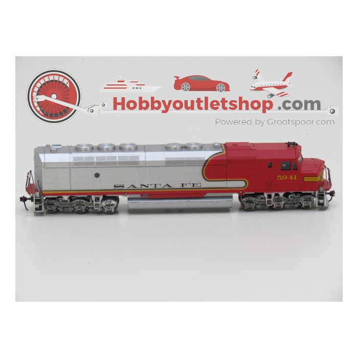 Schaal H0 Athearn 67528 GENESIS FP45 Diesel loco 5941 Santa Fe Railroad #645