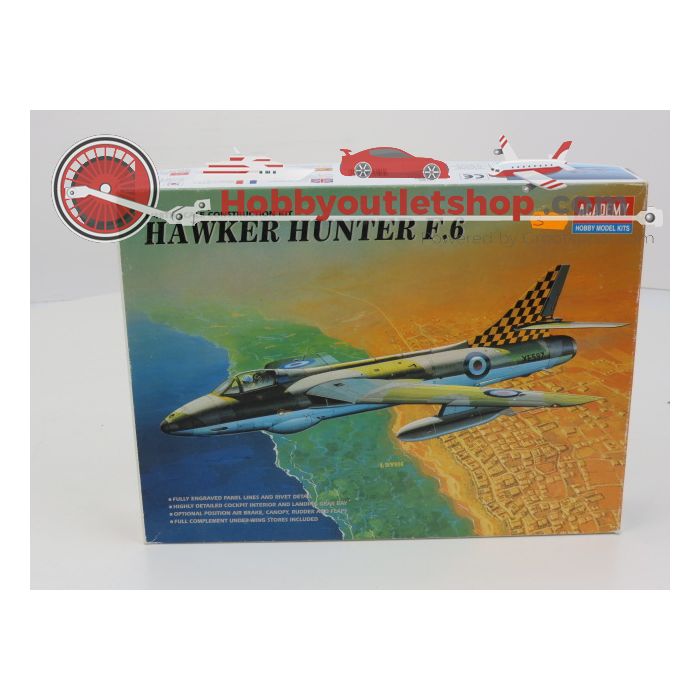 Schaal 1:48 ACADEMY Hawker Hunter F.6 Art. Nr. 2164 #141