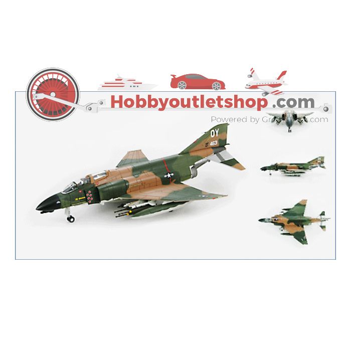 Schaal 1:72 HOBBY MASTER F-4D Phantom II 555th TFS, Vietnam 1972 