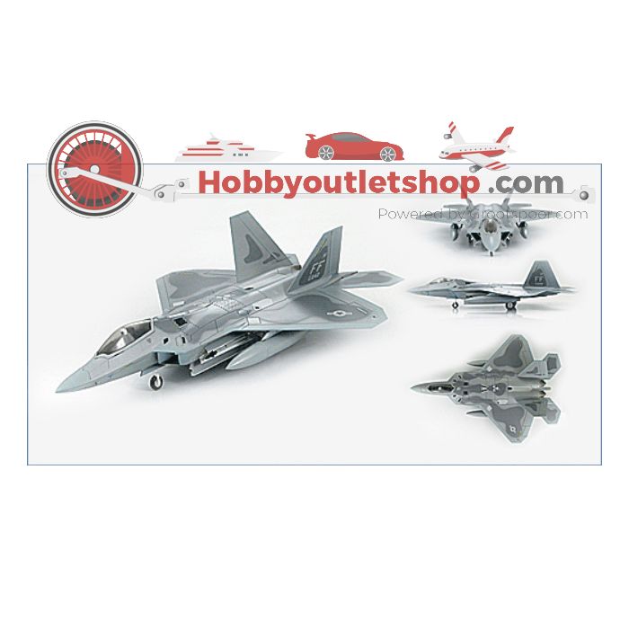 Schaal 1:72 HOBBY MASTER Lockheed F-22 