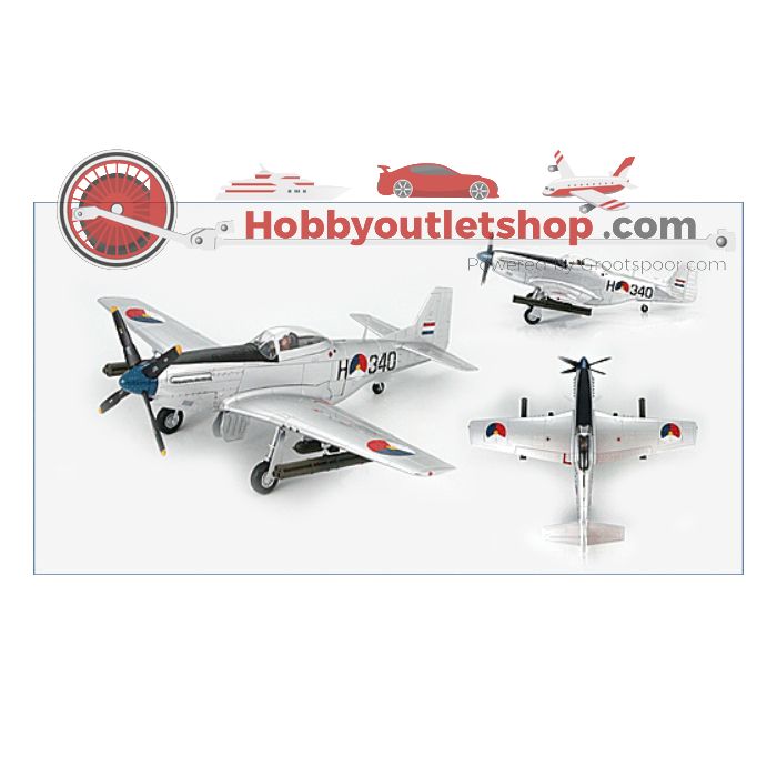 Schaal 1:48 HOBBY MASTER P-51D Netherland East Indies Air Force, 1946 #37