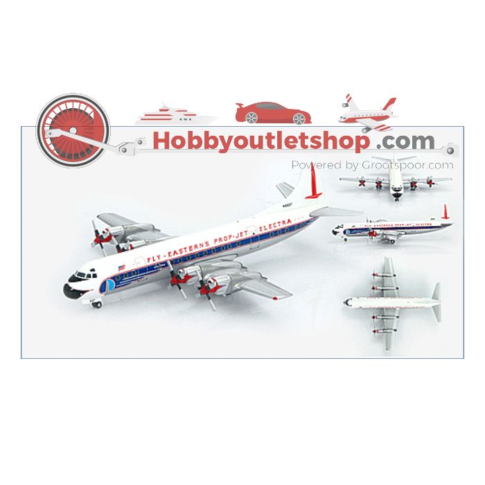 Schaal 1:200 HOBBY MASTER L-188 Electra Eastern Air Lines 