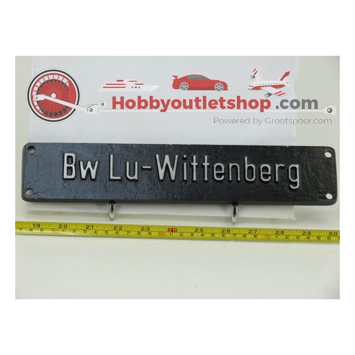 Lokschild BW Lu - Wittenberg
