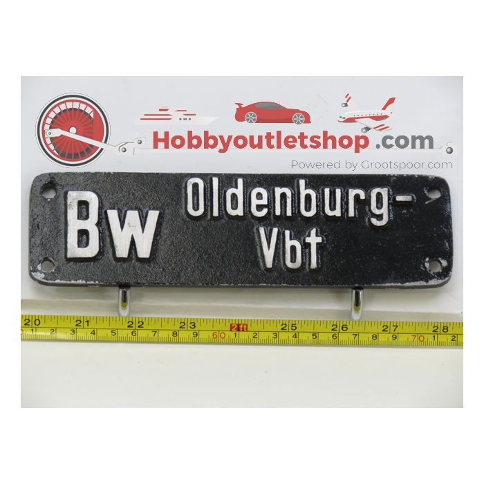 Lokschild BW Oldenburg - Vbt