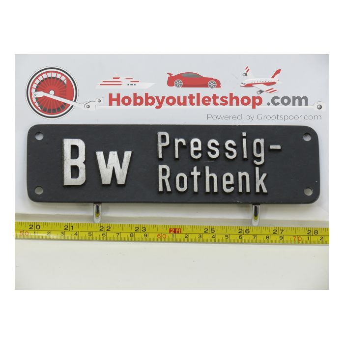 Lokschild BW Pressig -Rothenk