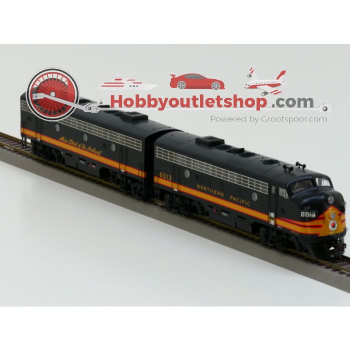 Schaal H0 Athearn G1511 Northern Pacific Freight F-7A Digitaal /F-7B Analoog Set #994