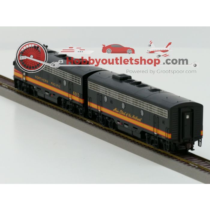Schaal H0 Athearn G1511 Northern Pacific Freight F-7A Digitaal /F-7B Analoog Set #994