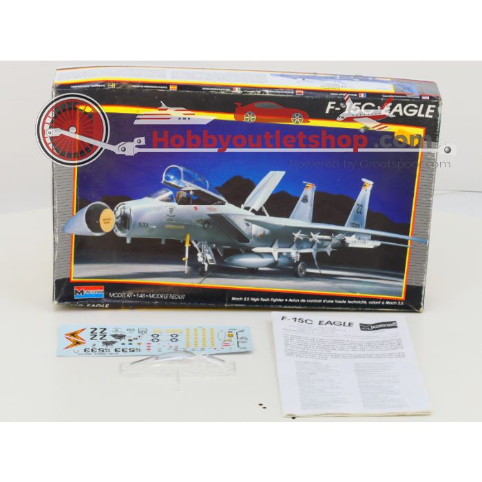 Schaal 1:48 Monogram 5823 Fujimi 5A-54 F-15C Eagles #197