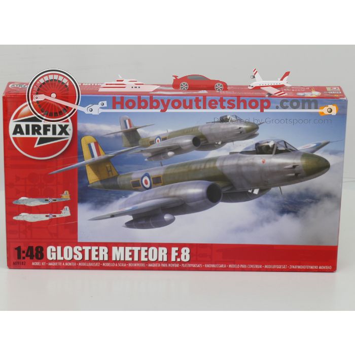 Schaal 1:48 Airfix A09182 Gloster meteor F.8 #162