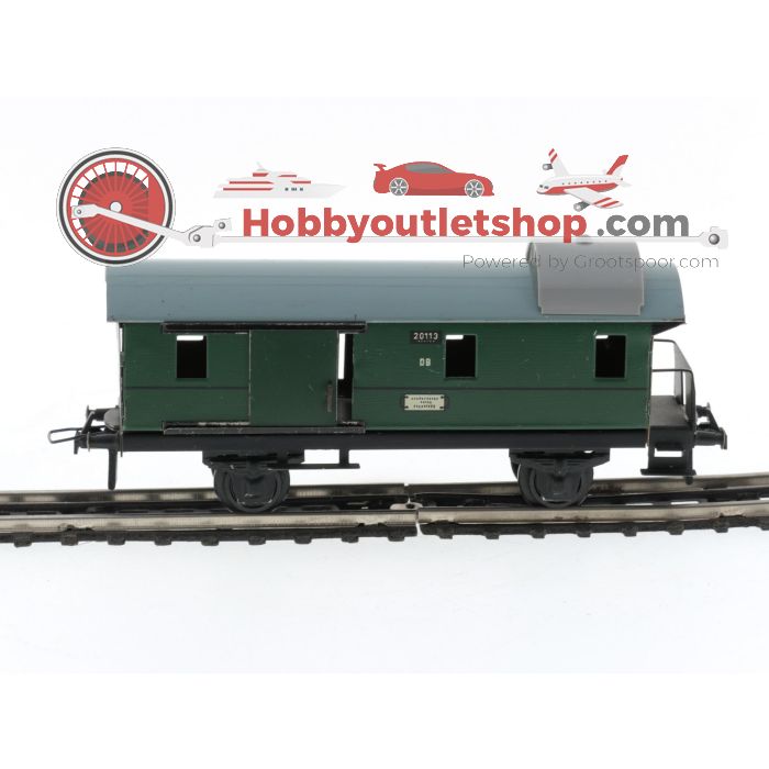 Schaal H0 Trix Express 3441, 3435 en 6020 Goederen wagons van de DB #5201