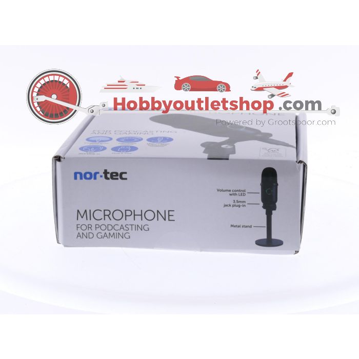 NOR-TEC GE013141 Microfoon met Standaard #5347