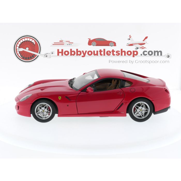 Schaal 1:18 Hot Wheels Ferrari 599 GTB 2006 #3435