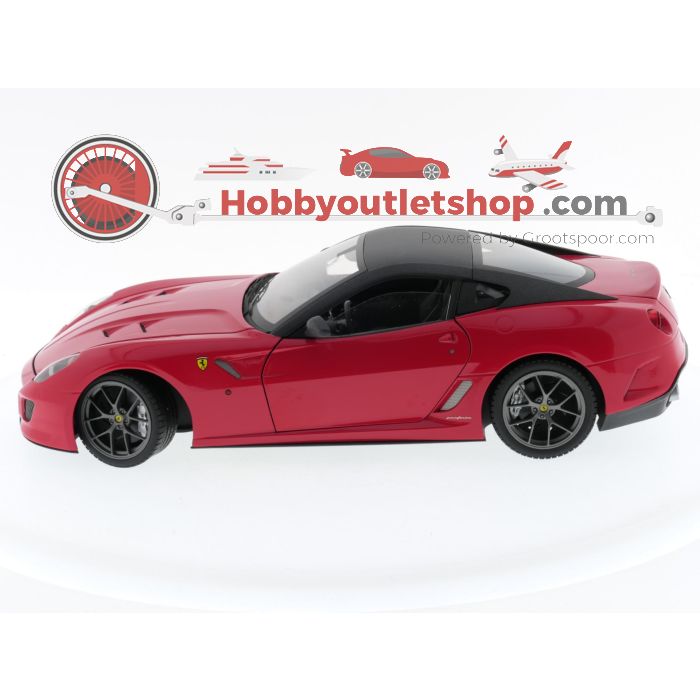 Schaal 1:18 Hot Wheels Ferrari 599 GTO 2010 #3441