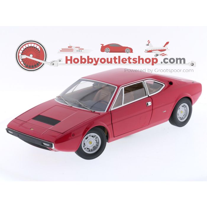 Schaal 1:18 Hot Wheels Ferrari Dino 308 GT4 1973 #3442