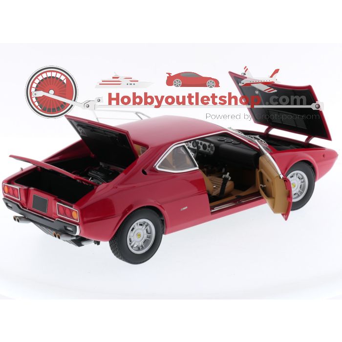 Schaal 1:18 Hot Wheels Ferrari Dino 308 GT4 1973 #3442