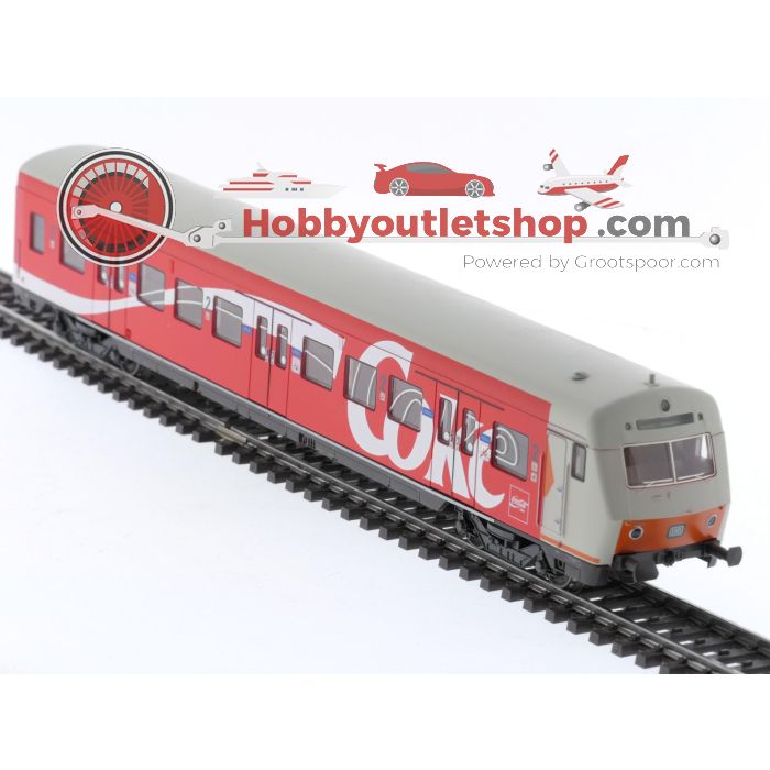 Schaal H0 Märklin 4393 3 S-Bahn rijtuigen met Coca-Cola reclame van de DB #5574