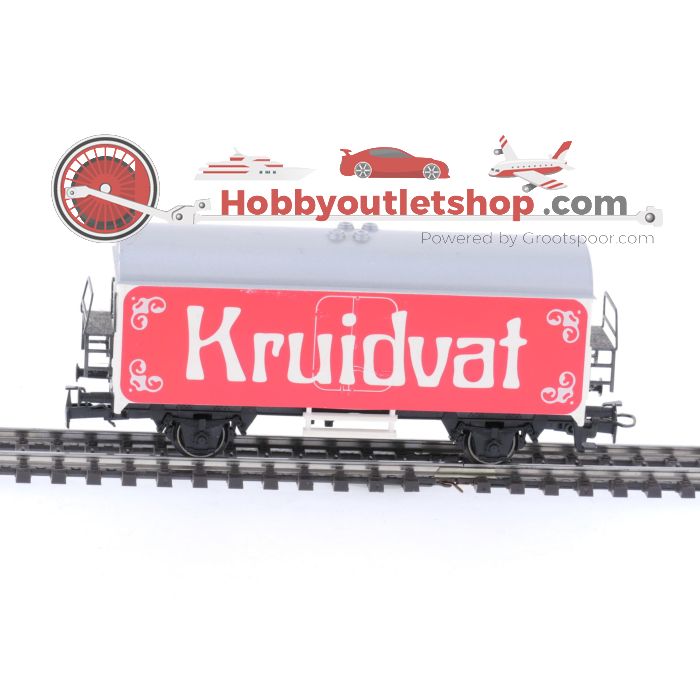 Schaal H0 Märklin 29159 wagonnen set Kruitvat, Gillette, Oral-b/Duracell van de NS #5581