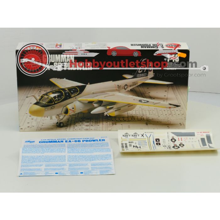 Schaal 1:48 Monogram 5448 Revell H-2276 Airfix 908176 AV-8B Harrier F-18 Hornet  EA-6B Prowler #227