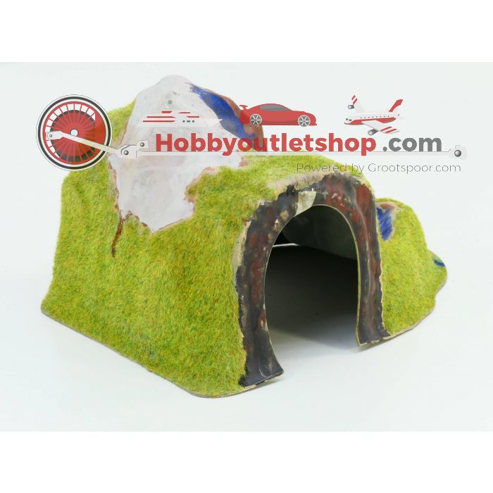 Schaal H0 Busch set van 2 tunnels #1806