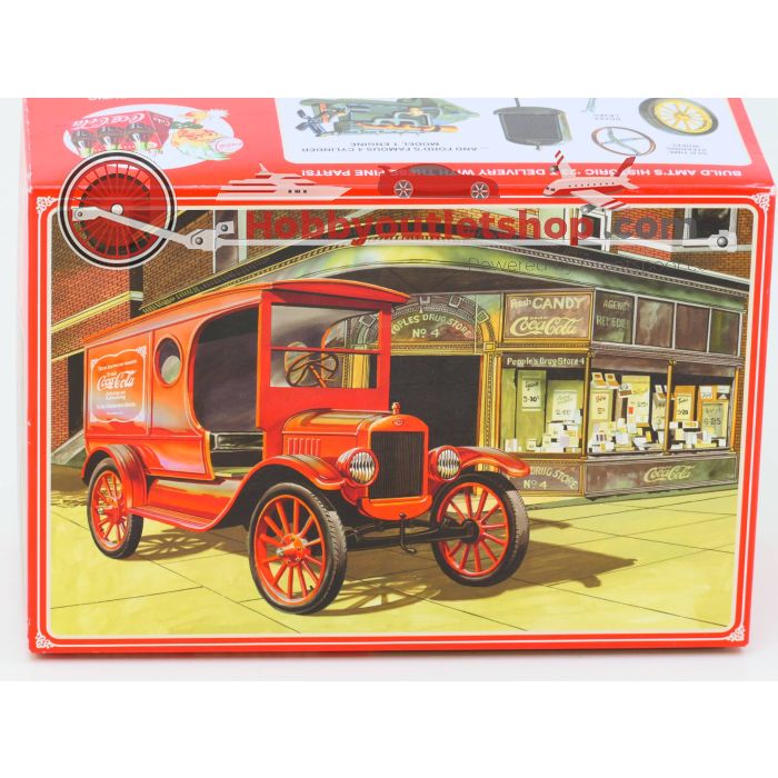 AMT 1024/12 Ford Model T 1923 Coca Cola Delivery 1:25