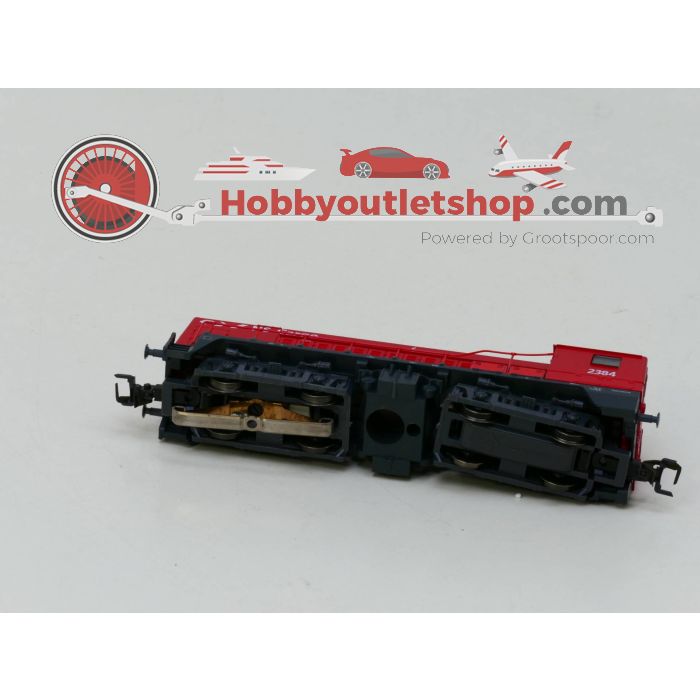 Schaal H0 Roco 43749 Diesellocomotief NS Cargo 2384 vitrine model #2852