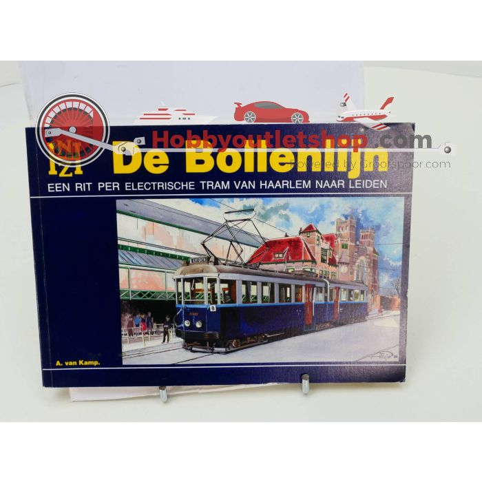 Verzameling boeken Spoor en tramwegen omgeving Leiden Den Haag Scheveningen #3073