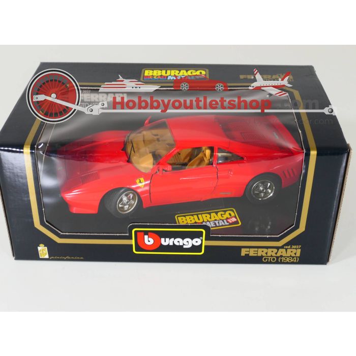 Schaal 1:18 Bburago 3027 Ferrari GTO 1984 #3124