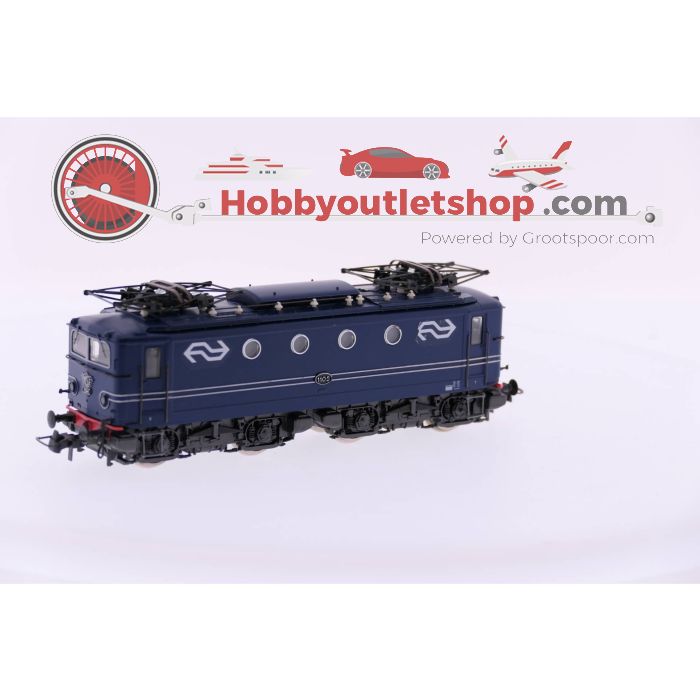 Schaal H0 Roco 04157B NS 1124 Elektrische locomotief blauw #2866