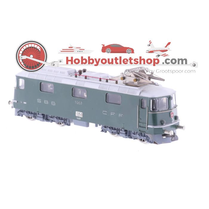 Schaal H0 HAG 161 Elektrische locomotief 11207 van de SBB/CFF #3761