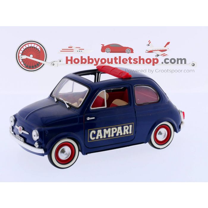Schaal 1:16 Solido Fiat 500 Campari #2416