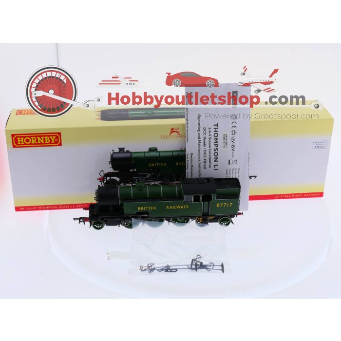 Schaal 00 Hornby R 2959 2-6-4T Thompson Class LI 67717 BR Digitaal #2511