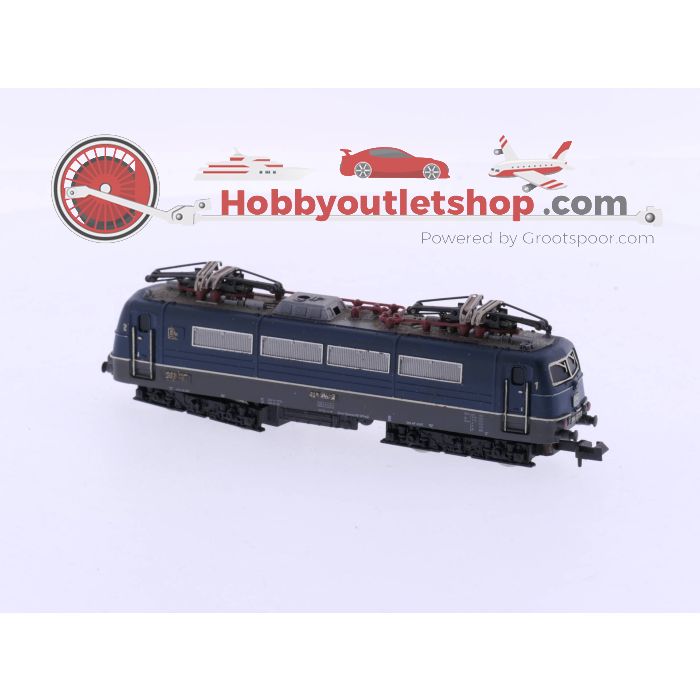 Schaal N Trix 2447 Elektrische locomotief 184 003-2 van de DB #4821
