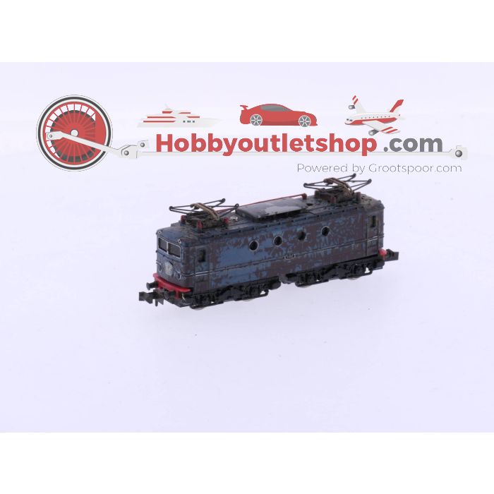 Schaal N Trix 12824 Elektrische locomotief 1150 verveloos van de NS #4824