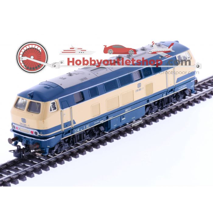 Schaal H0 Märklin 3074 DB Diesel locomotief BR216       #2132