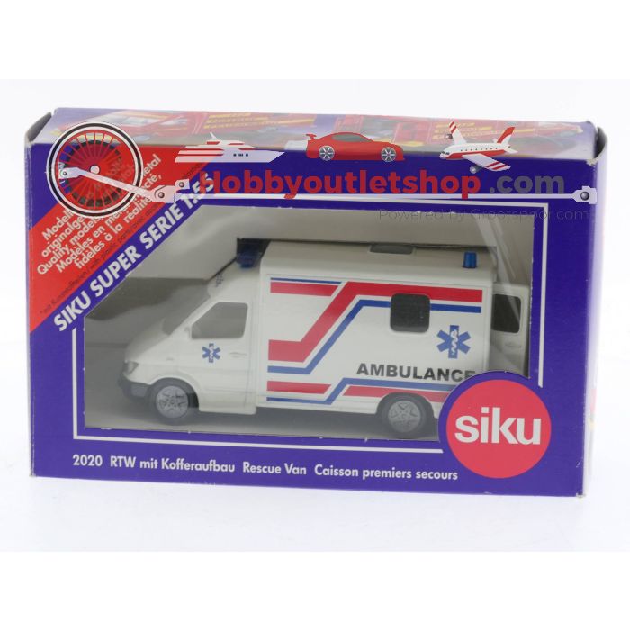 Schaal 1:55 Siku 2020 ambulance #5086
