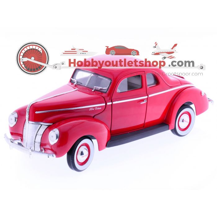 Schaal 1:18 Universal Hobbies UH3808 Ford           Deluxe coupe 1940 #159