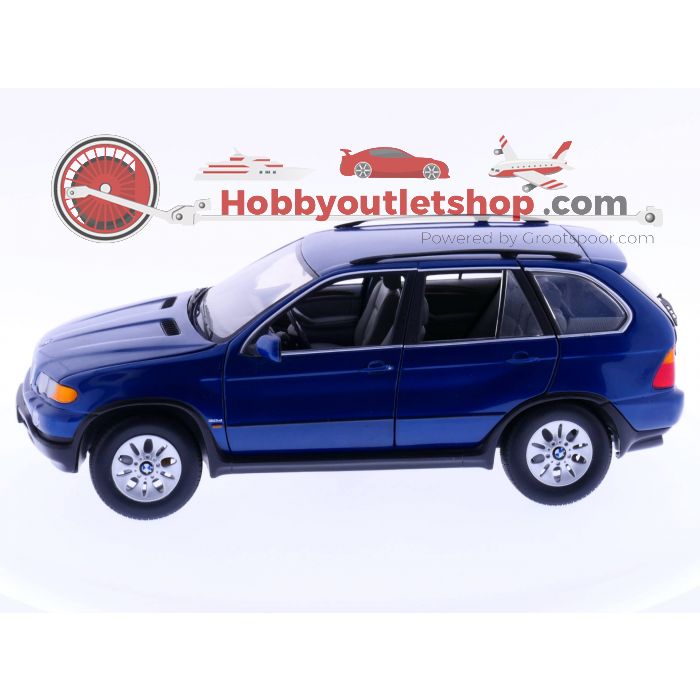 BMW X5 3.0d Blue 1/18 KYOSHO Shop 80439411688 Miniature Car Collection