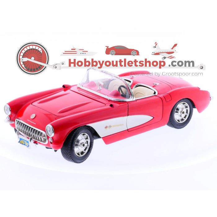 Schaal 1:18 Bburago BU3034 Chevrolet        Corvette Spider 1957 #249