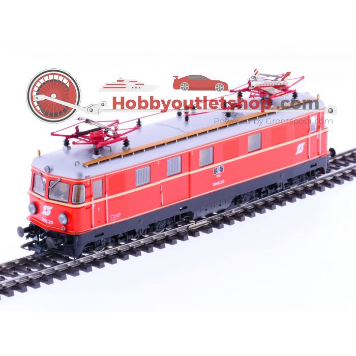 Schaal H0 Roco 73291 ÖBB Digitaal elektrische locomotief 1046-20 met geluid #1995