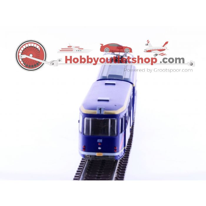Schaal H0 Roco 43180 Düwag Straßenbahnen Digitaal elektrische Tram 408 #2009