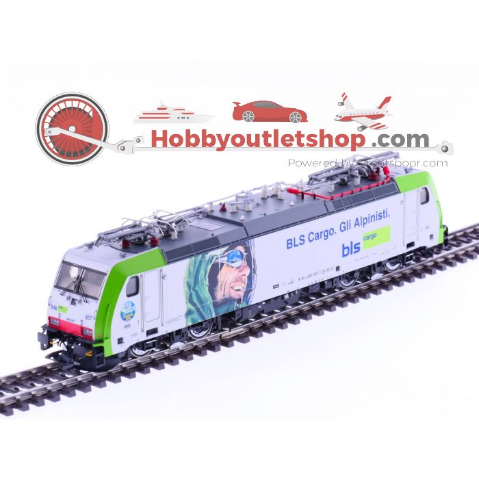 Schaal H0 ACME 90046 BLS elektrische locomotief 486507 en 586506 set van 2 Digitaal  #2013