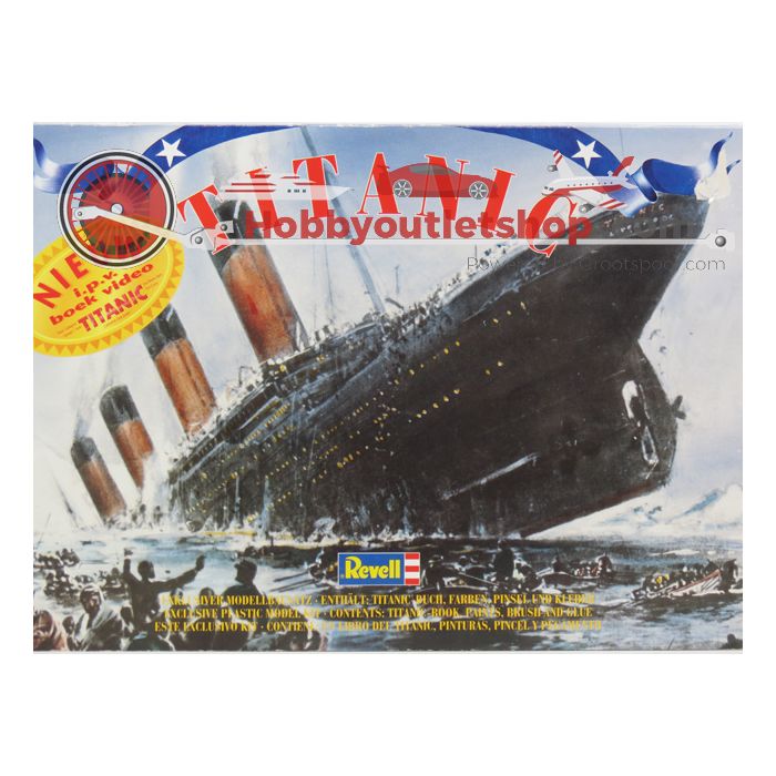 Schaal 1:570 Revell 05700 Titanic plastic modelkit