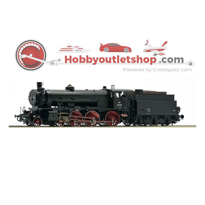 Schaal H0 Roco 72126 - Steam locomotive 38.4109, ÖBB #413